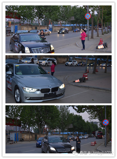 七點(diǎn)二十左右，43輛車(chē)分批駛?cè)電W斯卡汽車(chē)影院并領(lǐng)取電影票。