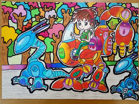 韓恩源《智能行走觀光機器人》輔導教師：時尹航（工一?。? oldsrc=