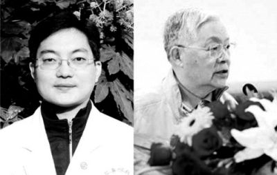 王宇澄(左)曾是王正敏的學(xué)生與親密助手，他認(rèn)為自己在導(dǎo)師評選院士過程中立下汗馬功勞，卻未獲回報。師徒最終反目。