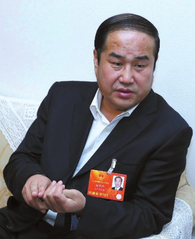保定市長馬譽(yù)峰。資料圖片