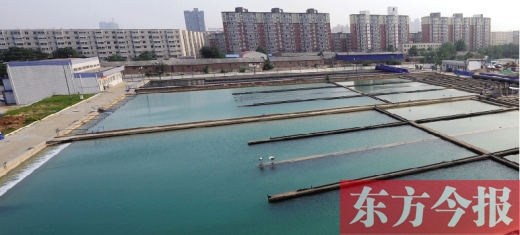 11月8日，鄭州柿園水廠，階梯水價(jià)近日成為熱議的話題