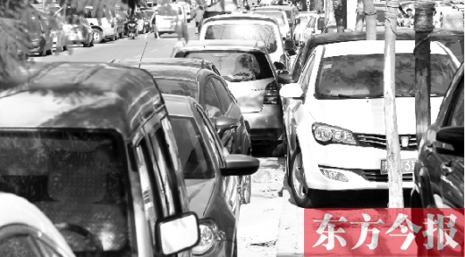 鄭州停車位緊張，給愛車找個車位每天都在考驗著車主的智慧