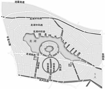 鄭州龍湖區(qū)域6塊商業(yè)用地拍賣遇冷，全部以起始價成交最貴的一塊不過888.09萬/畝，僅為8月龍湖“地