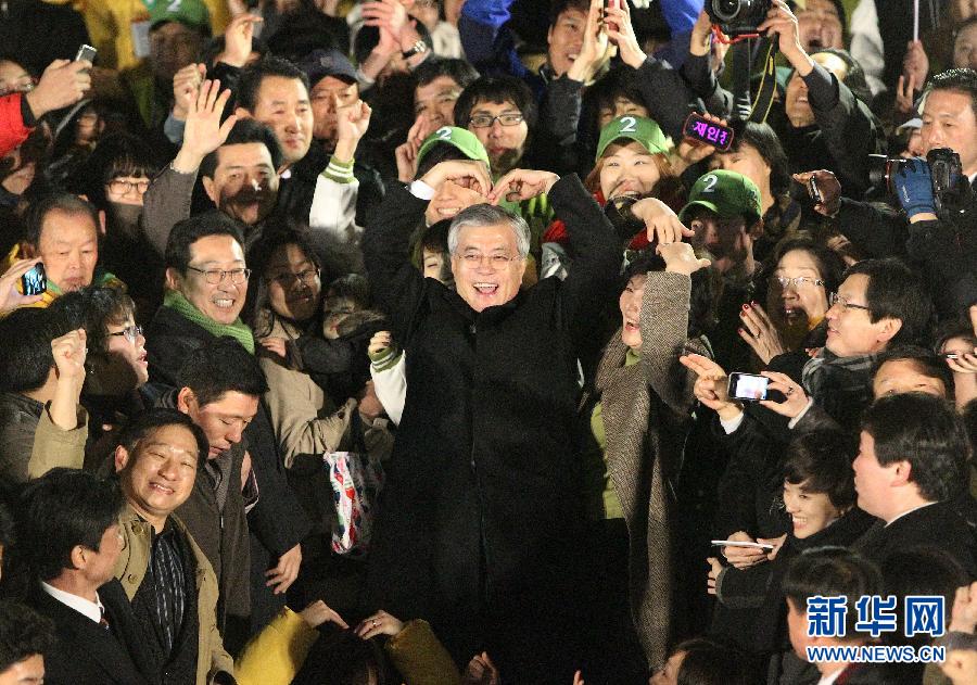 （國際）（2）韓國總統(tǒng)競(jìng)選活動(dòng)拉開帷幕
