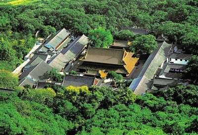 海天佛國(guó)寺寺恢宏 養(yǎng)生素食普陀山