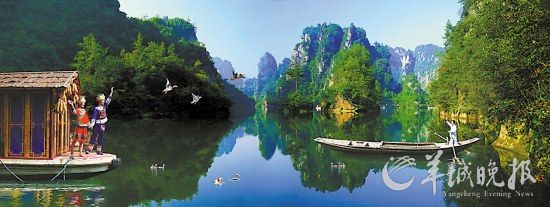 　　寶峰湖集山水于一體,融民俗風(fēng)情于一身。