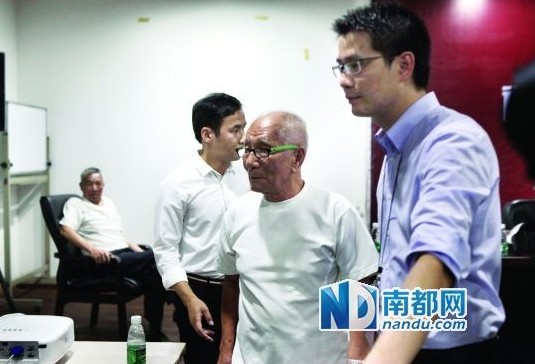發(fā)布會現(xiàn)場，葉問兒子葉準(zhǔn)中途離場。