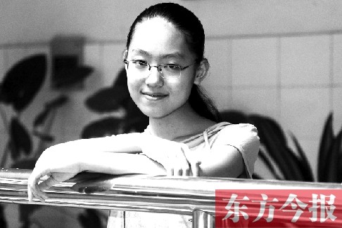 祁瑩就讀于鄭州外國語中學(xué)，她的夢想是當(dāng)一名外交官 邱琦/圖