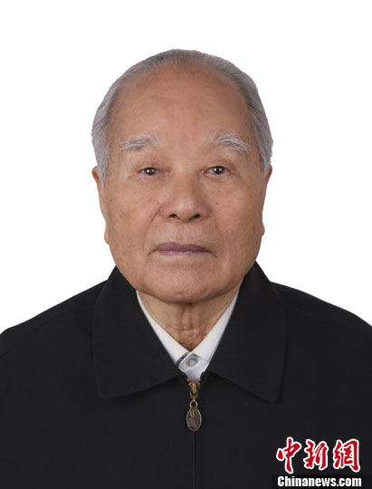 圖為程開甲院士資料照片。（國家科技獎勵辦供圖）中新社發(fā)