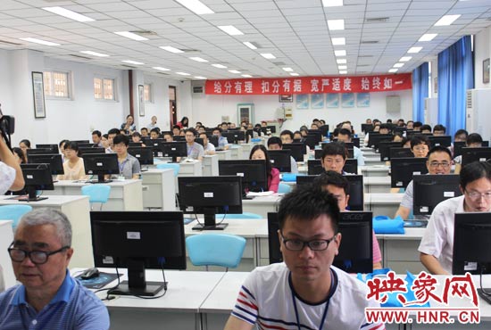 與書面評卷相比,網(wǎng)上評卷由系統(tǒng)自動進行分發(fā),減少了試卷過程的周轉,提高了評卷的工作效率。