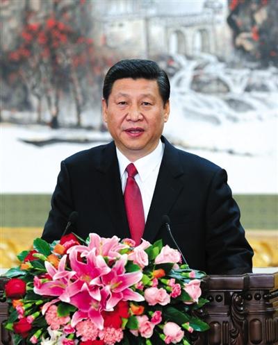 2012年11月15日，習(xí)近平在十八屆中央政治局常委同記者見面會上