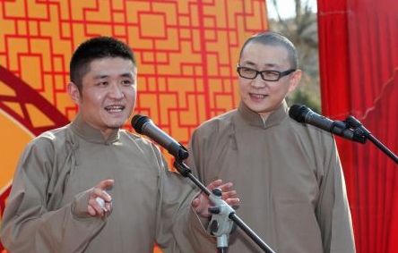 陜西籍相聲演員苗阜、王聲將帶來反腐主題相聲