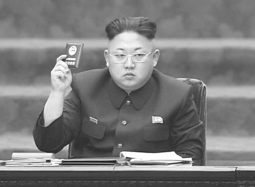 金正恩9日出席朝鮮最高人民會議。