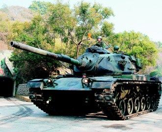 圖為M60A3同型戰(zhàn)車。圖片來源：臺(tái)灣媒體