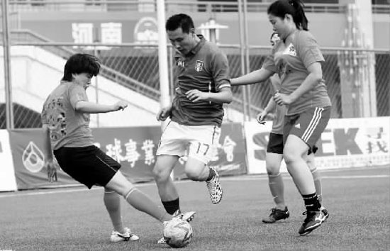 因為身體條件受限，女足幫只能走技術流路線